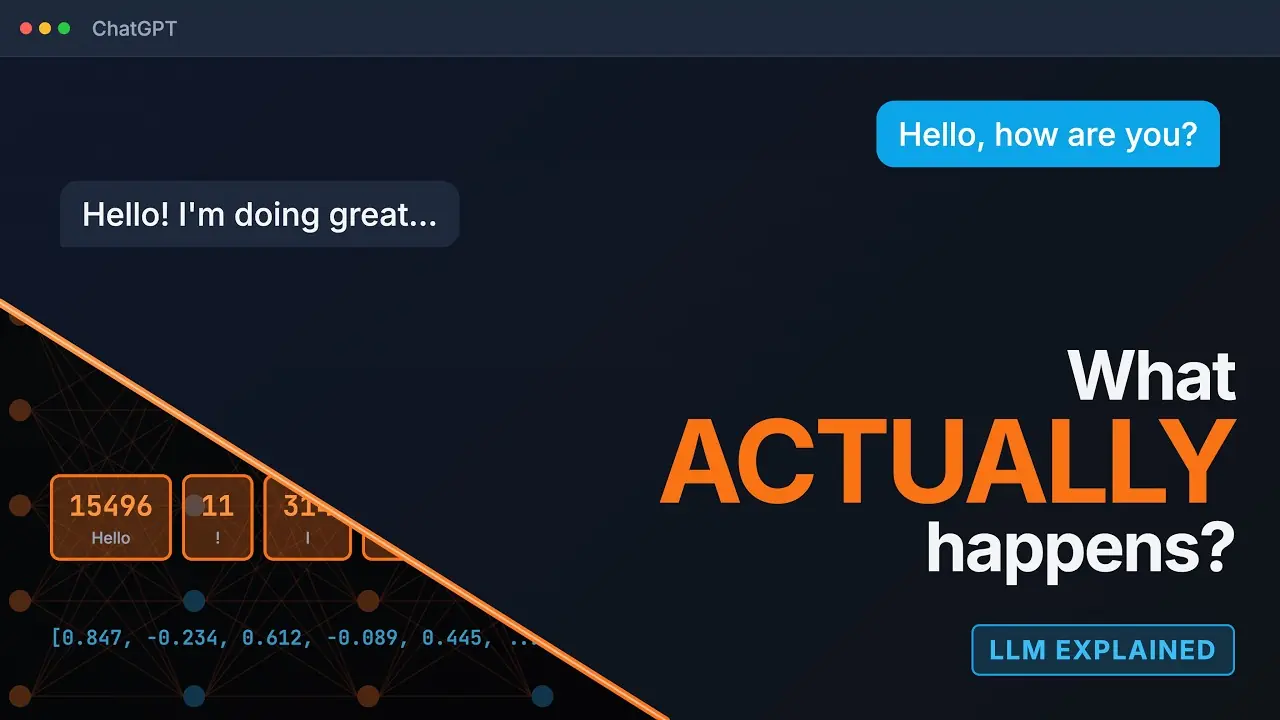 Glowing orange AI brain icon next to colorful lines of programming code on a dark, professional tech-themed background.